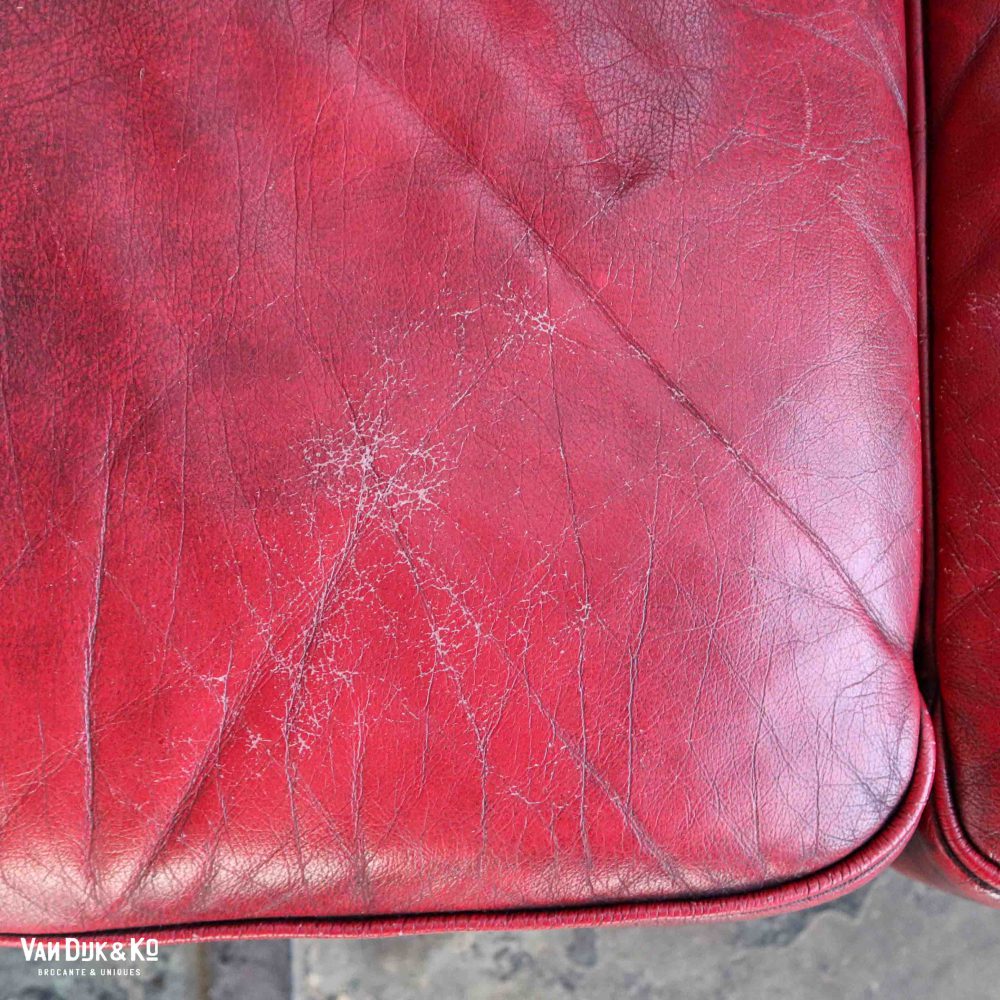 Leren Chesterfield bank - Afbeelding 7