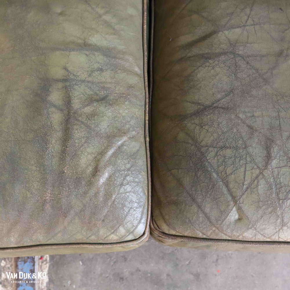 Leren Chesterfield bank - Afbeelding 5