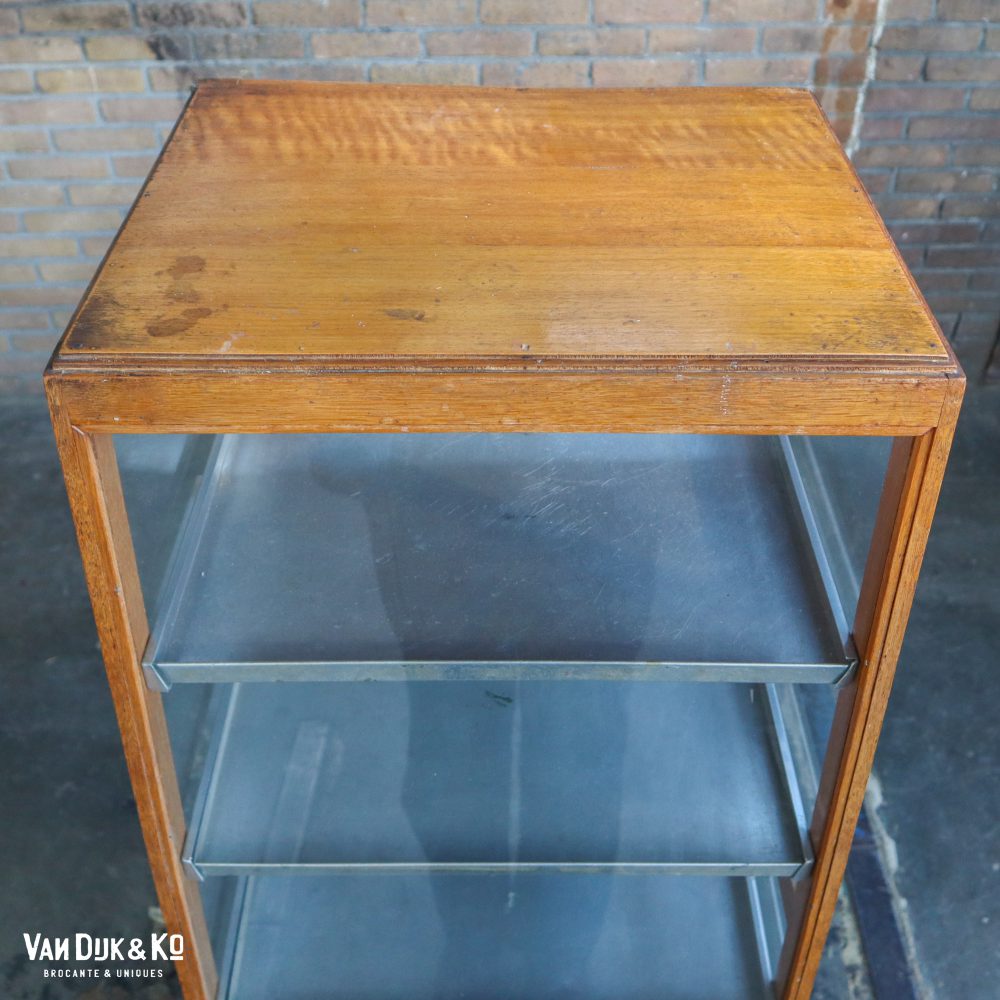 Vintage bakkers vitrinekast - Afbeelding 6