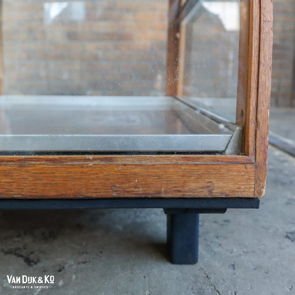 Vintage bakkers vitrinekast - Afbeelding 11