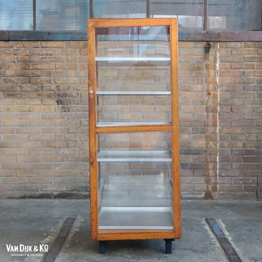 Vintage bakkers vitrinekast - Afbeelding 3