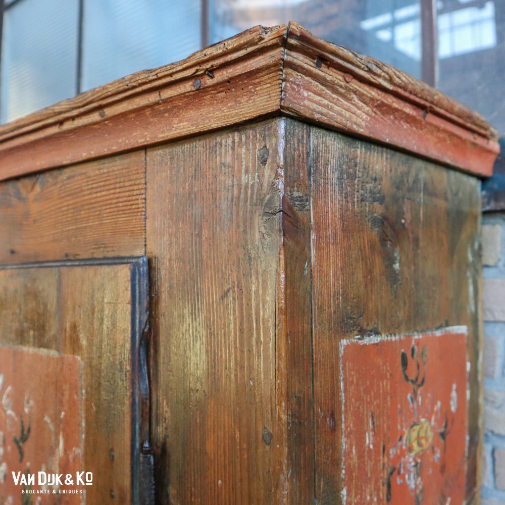 Brocante kastje - handbeschilderd - Afbeelding 7