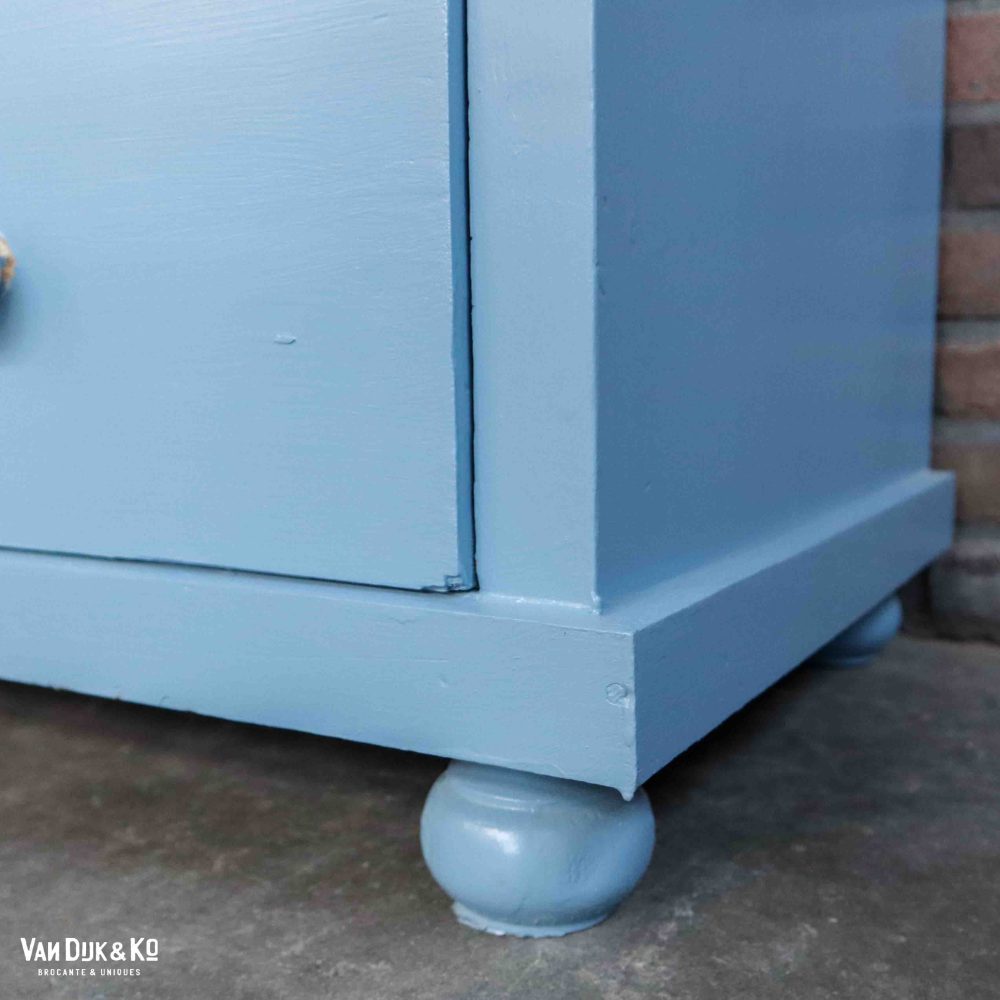 Blauwe linnenkast - Afbeelding 12