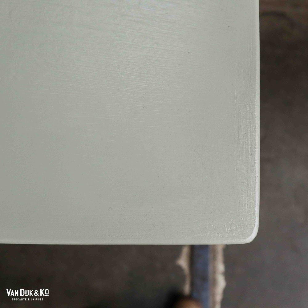 Brocante kaptafel met lade - Afbeelding 6