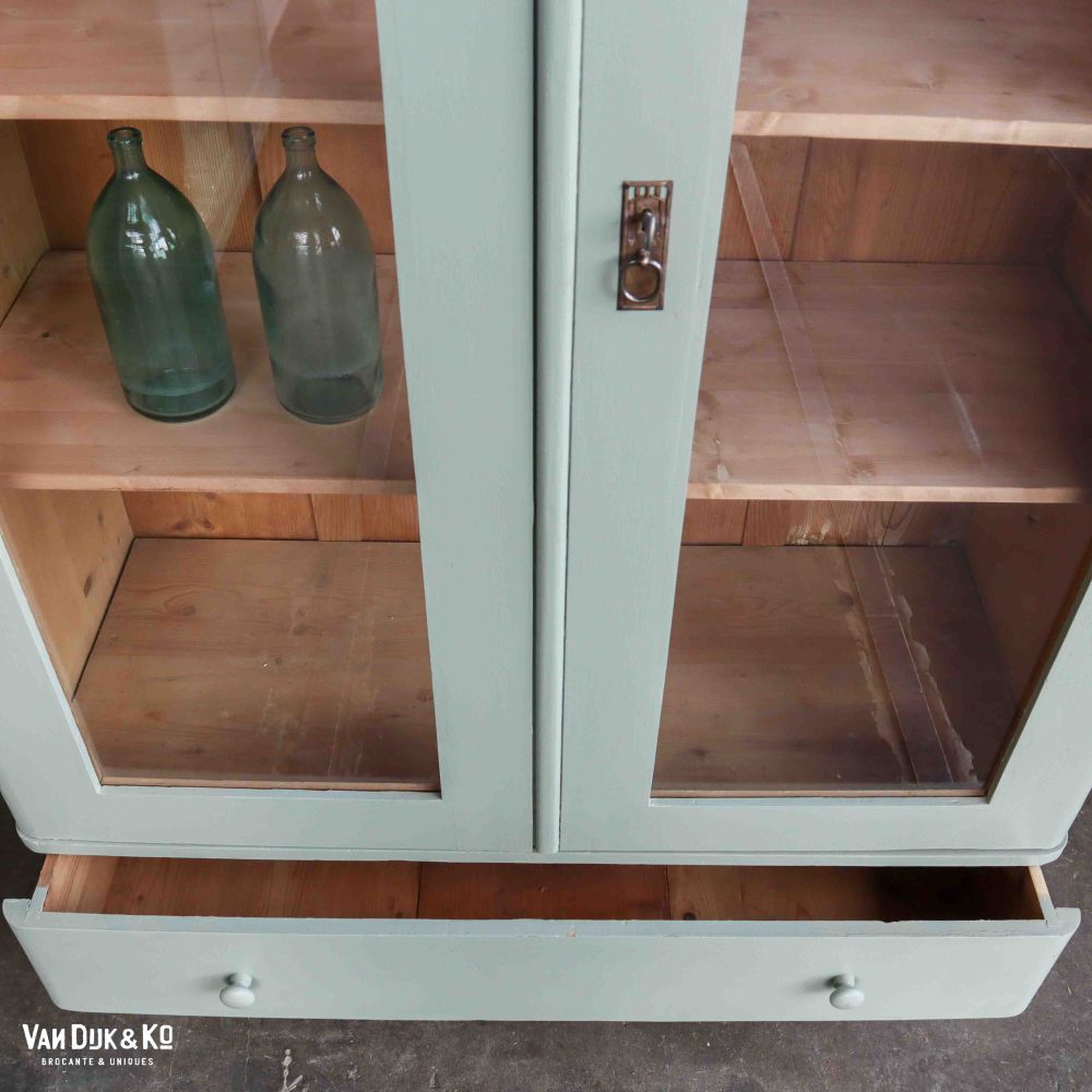 Brocante vitrinekast - Afbeelding 5