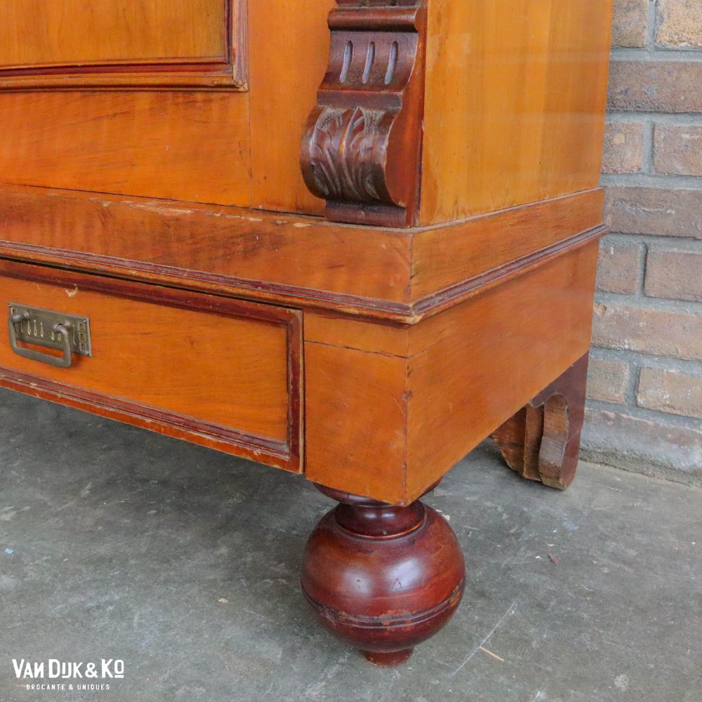 Brocante linnenkast - demontabel - Afbeelding 13