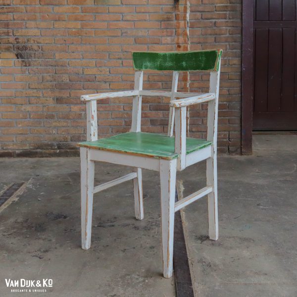 brocante houten stoel
