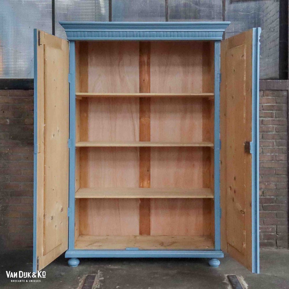 Blauwe linnenkast - Afbeelding 3
