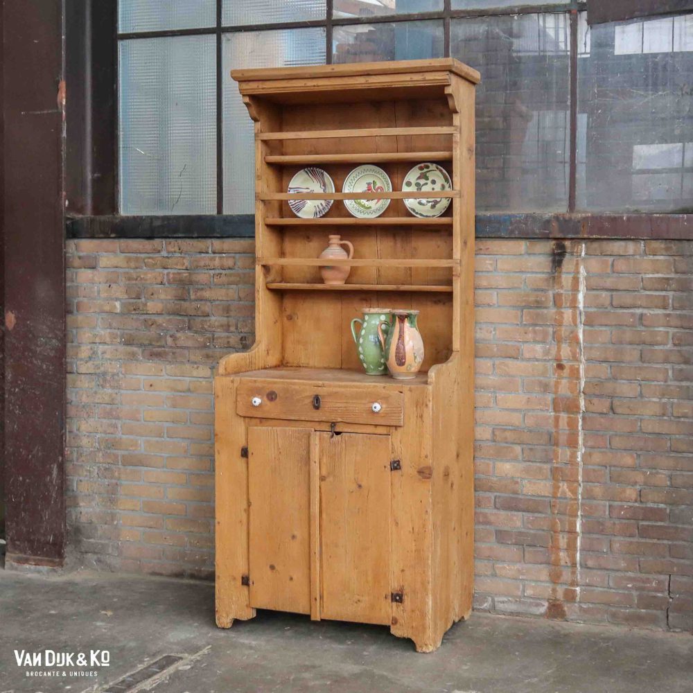 Brocante grenen buffetkast - Afbeelding 3