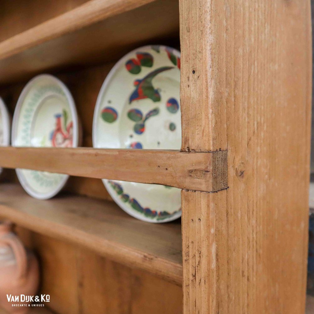 Brocante grenen buffetkast - Afbeelding 9
