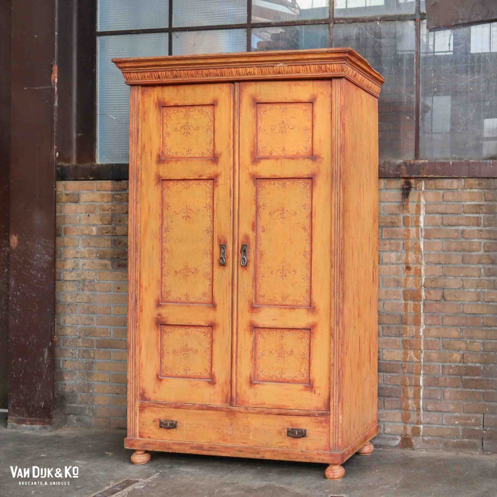Brocante linnenkast - Afbeelding 2