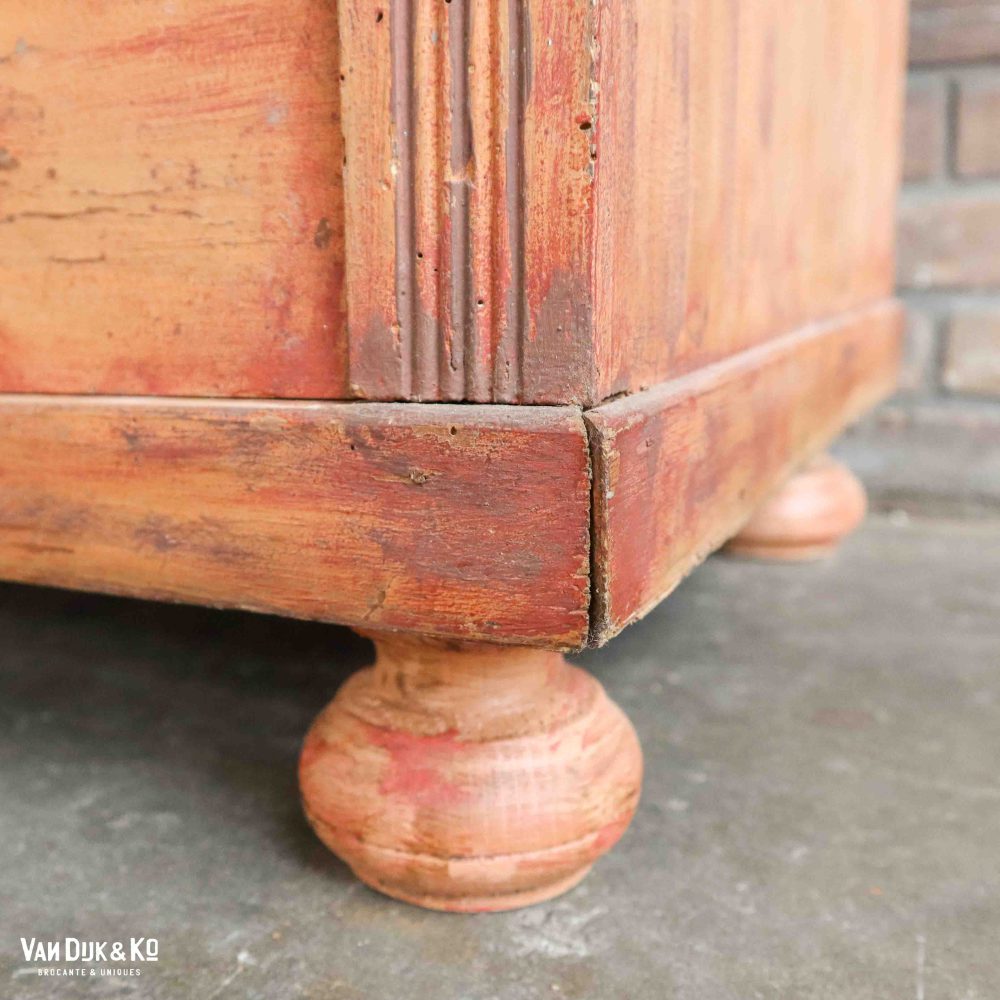 Brocante linnenkast - Afbeelding 13