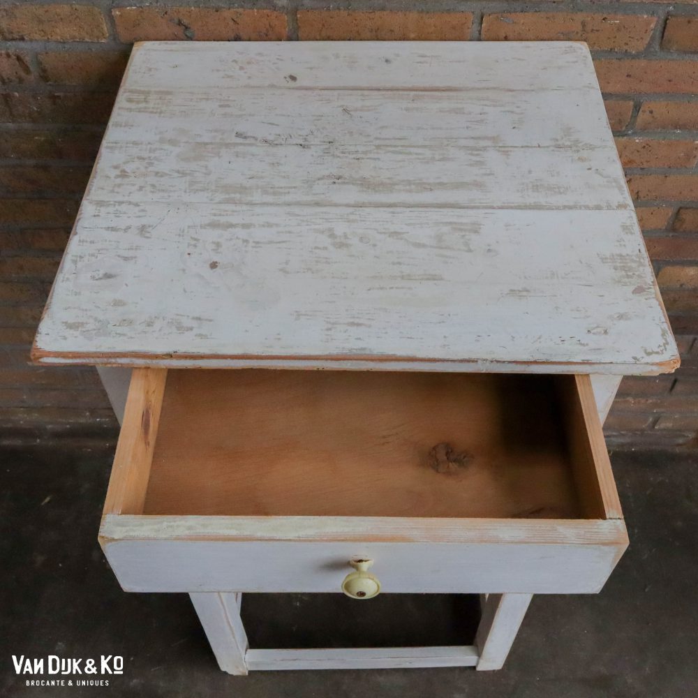Brocante bijzettafel - Afbeelding 3
