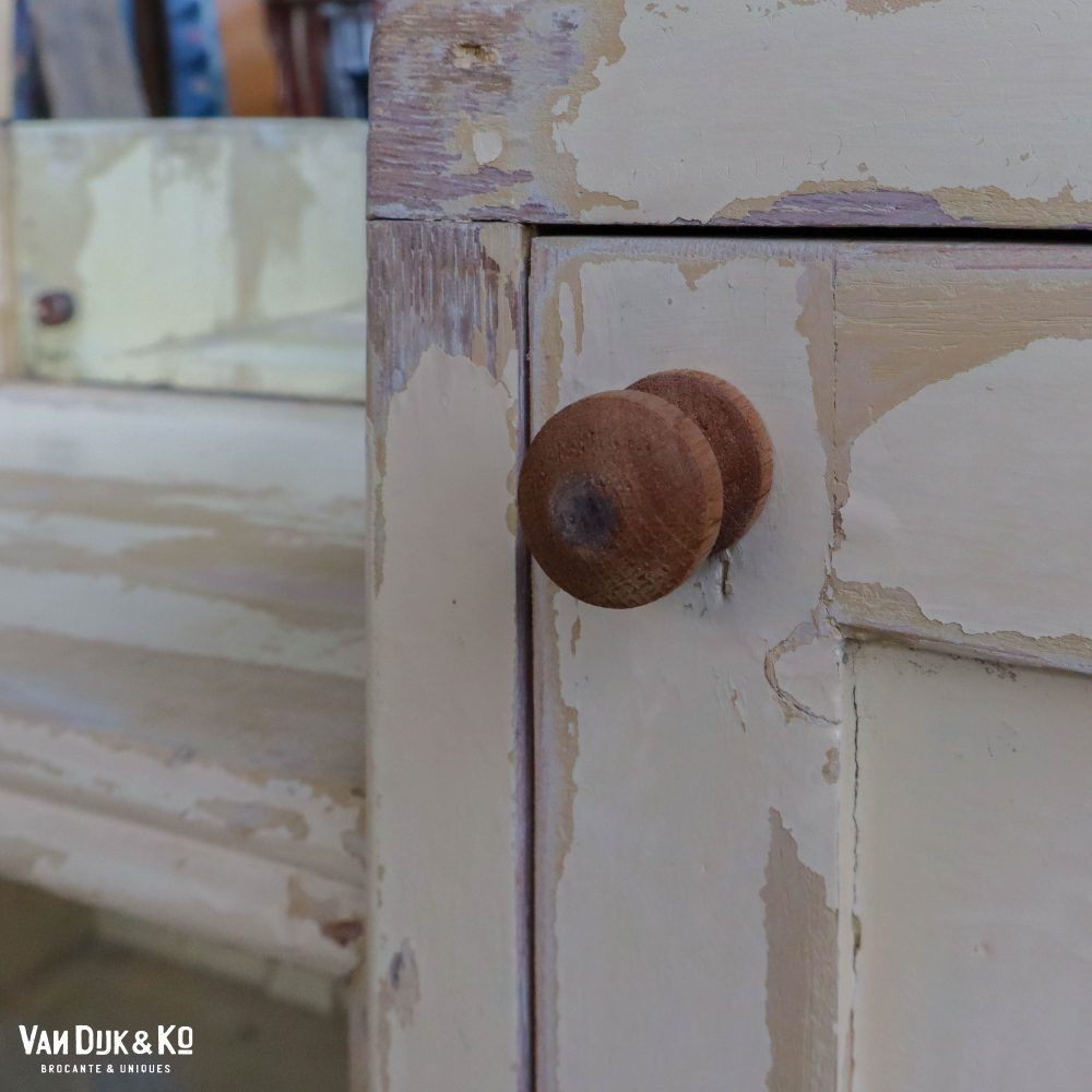 Brocante houten kaptafel - Afbeelding 6