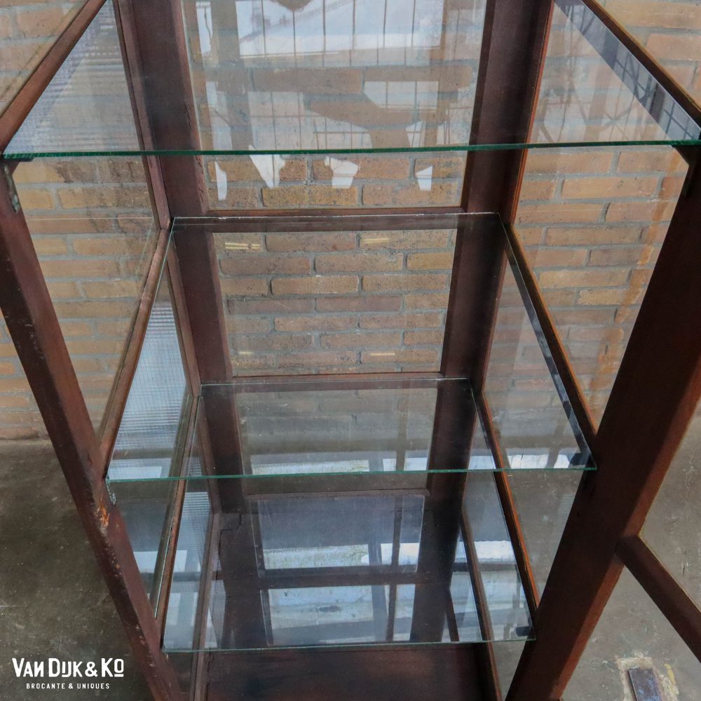 Vintage bakkers vitrinekast - Afbeelding 5