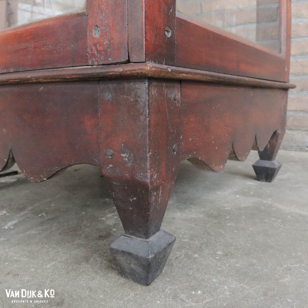 Vintage bakkers vitrinekast - Afbeelding 8