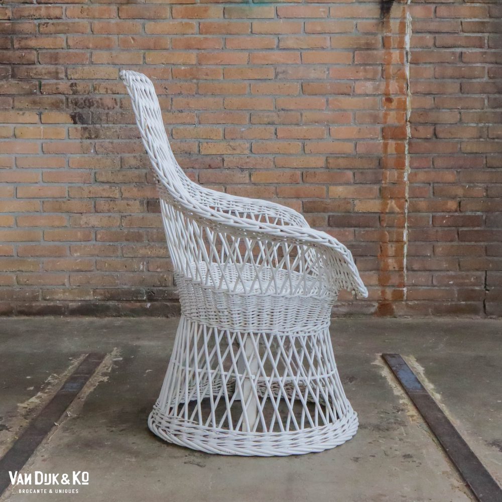 vintage rotan stoel