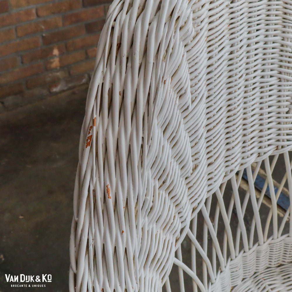 Vintage rotan stoel - Afbeelding 6