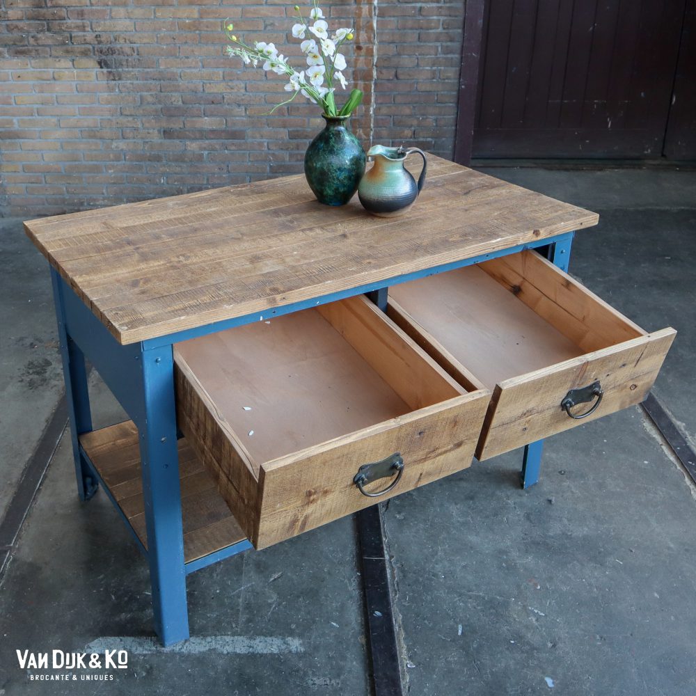 Brocante werktafel - Afbeelding 3