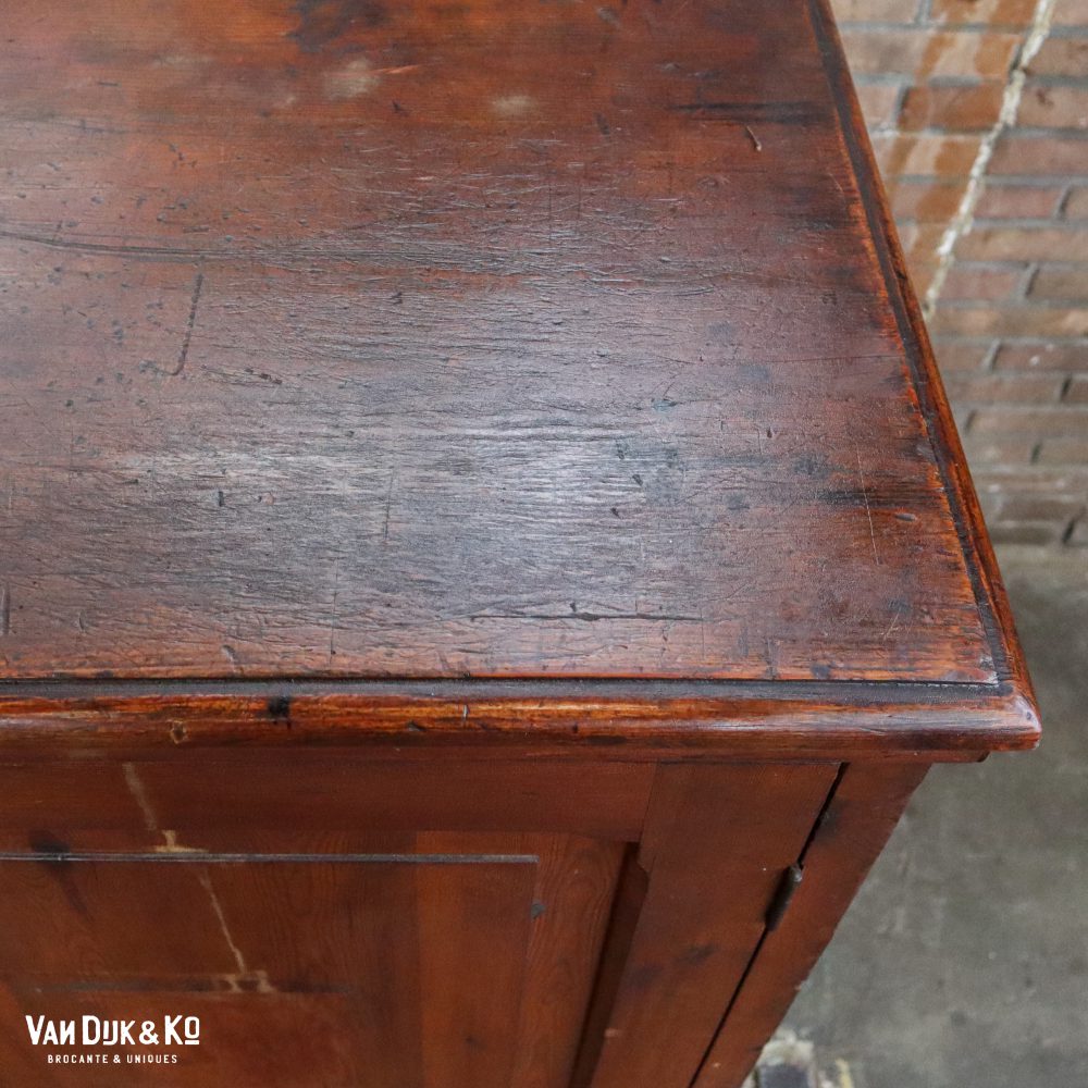 Vintage documenten / tekeningenkast/ archiefkast - Afbeelding 12