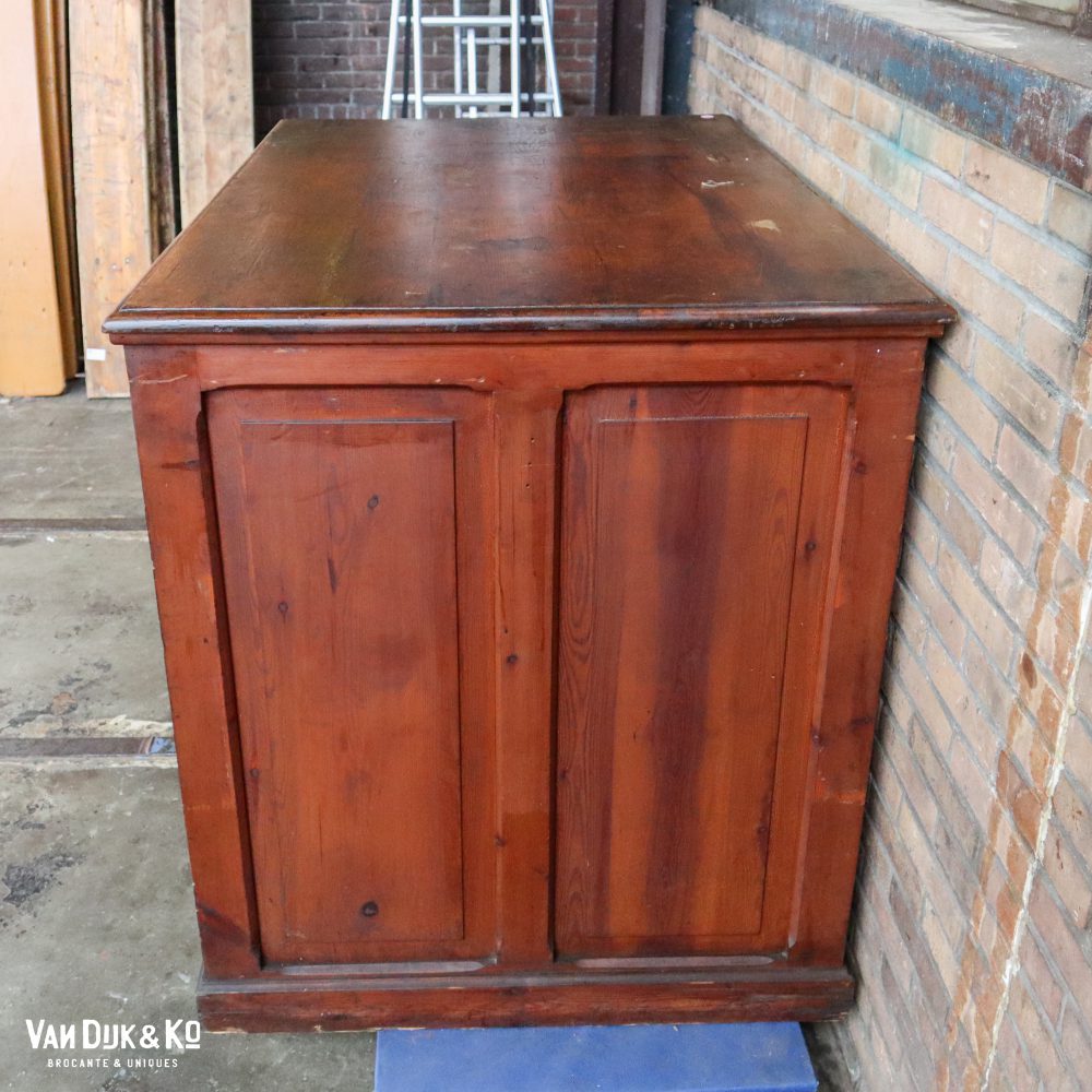 Vintage documenten / tekeningenkast/ archiefkast - Afbeelding 3