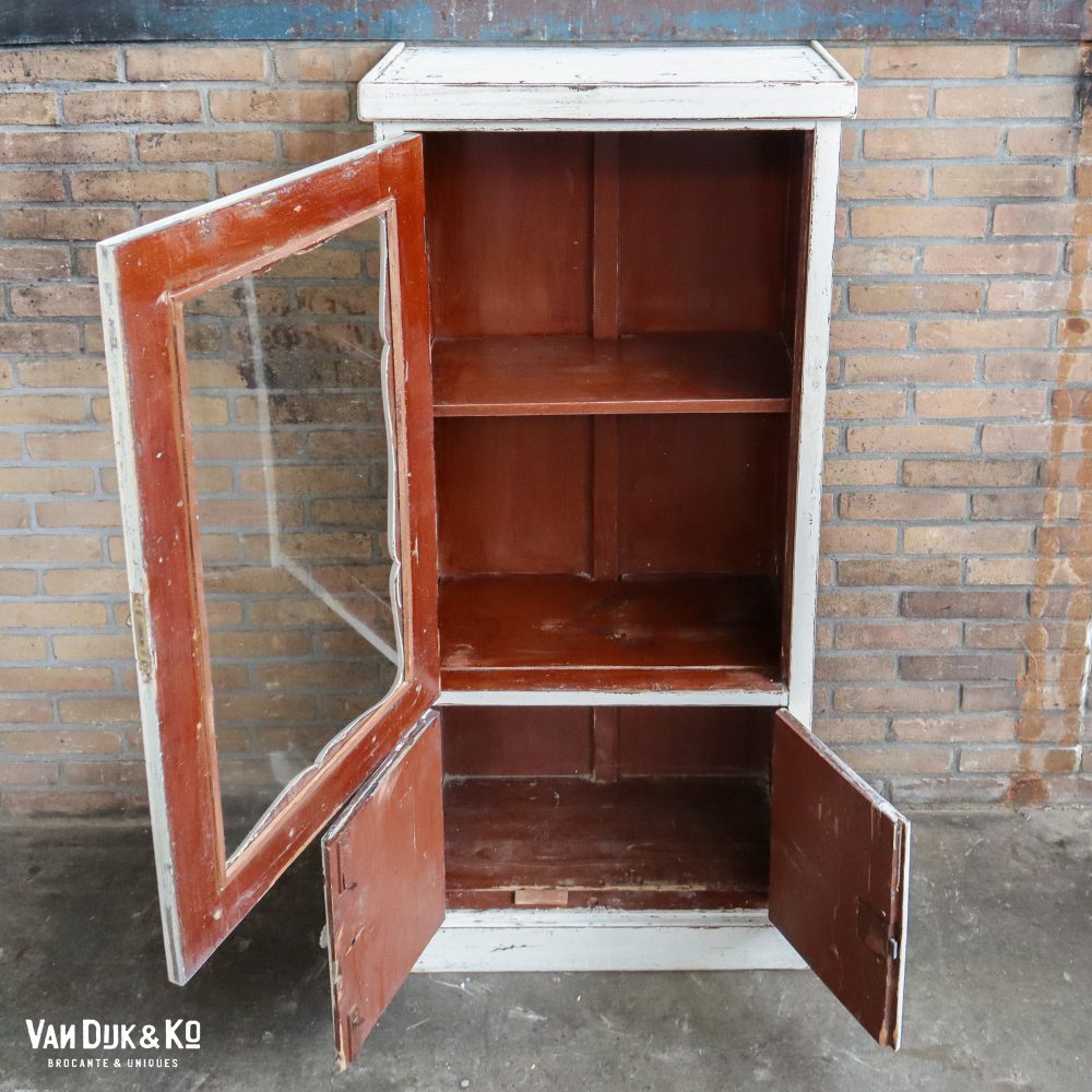 Brocante vitrinekastje - Afbeelding 4