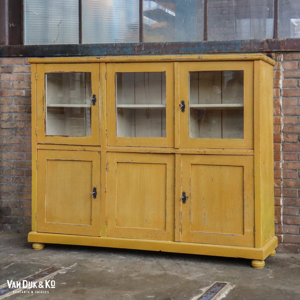 Brocante vitrinekast - Afbeelding 2