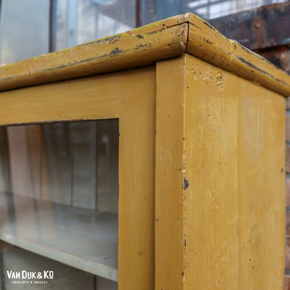 Brocante vitrinekast - Afbeelding 3