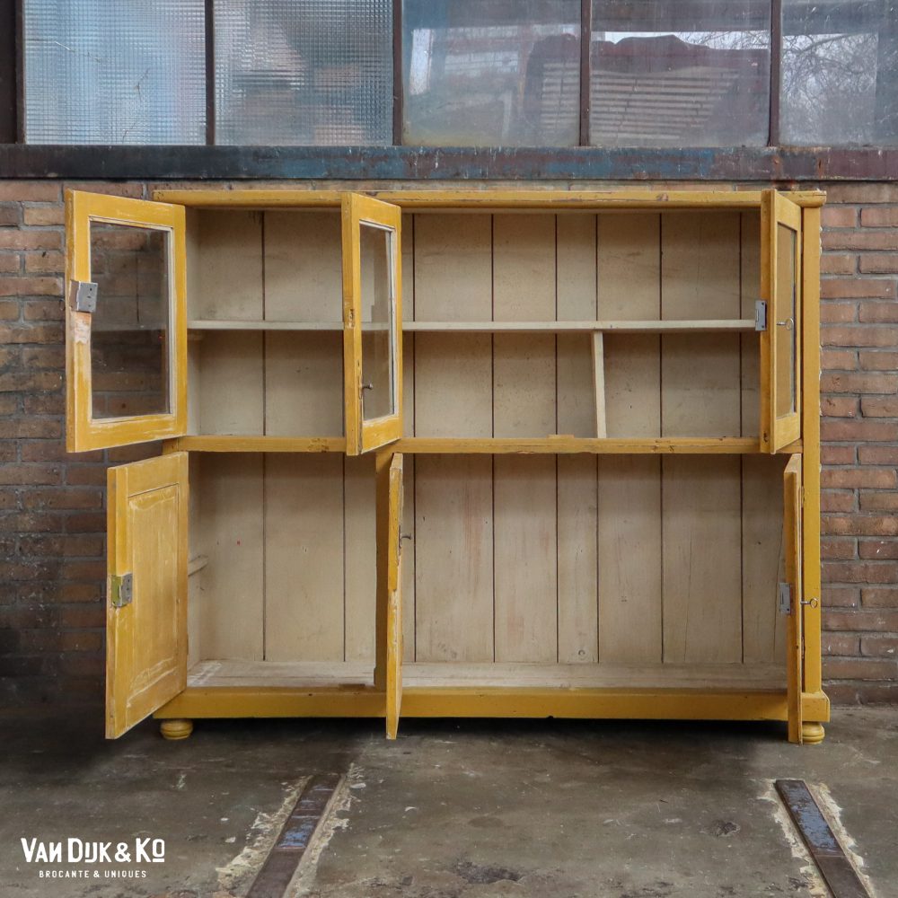 Brocante vitrinekast - Afbeelding 8