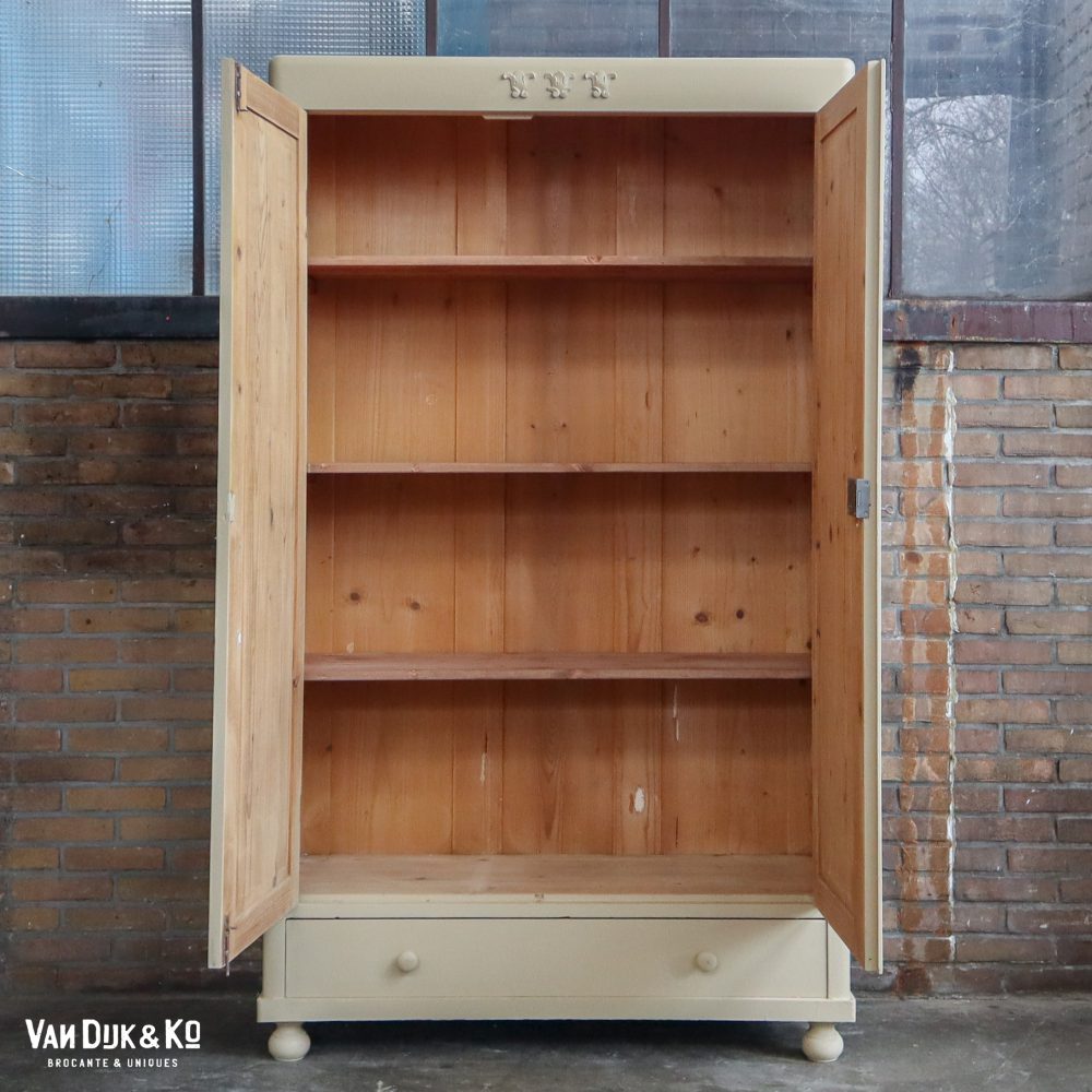 Brocante linnenkast - Afbeelding 3
