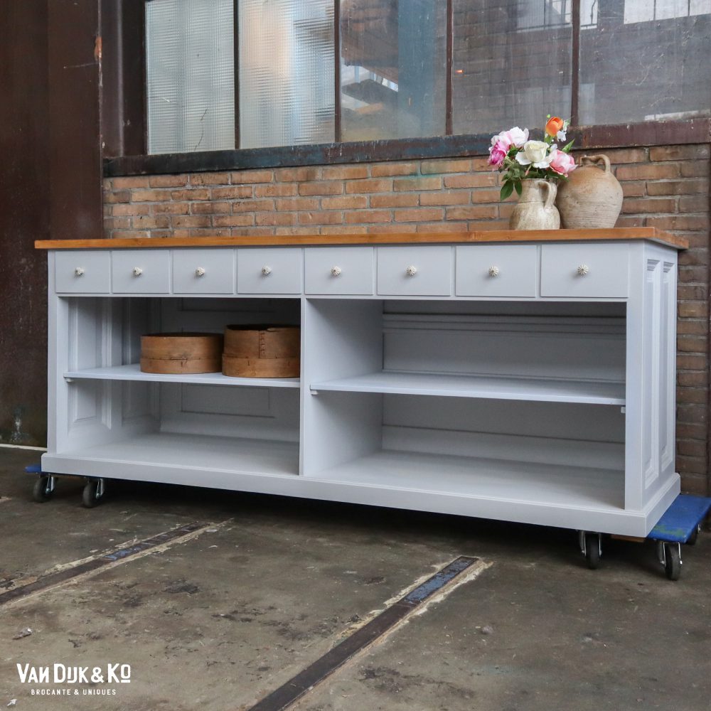 Brocante dressoir / toonbank - Afbeelding 2