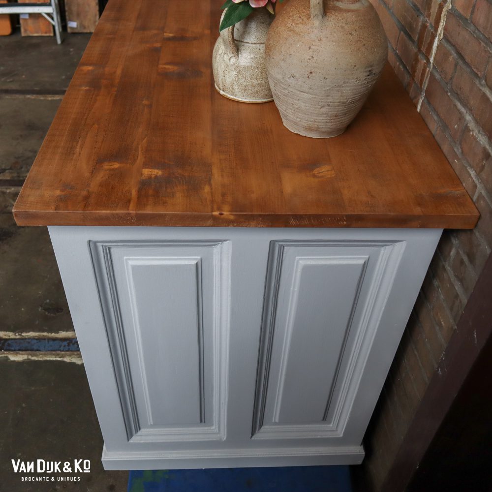 Brocante dressoir / toonbank - Afbeelding 3