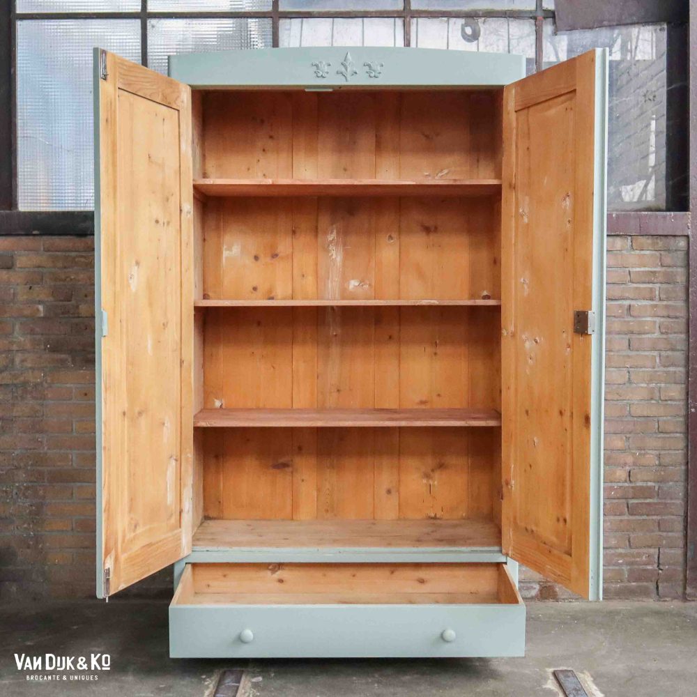 Brocante linnenkast - Afbeelding 3