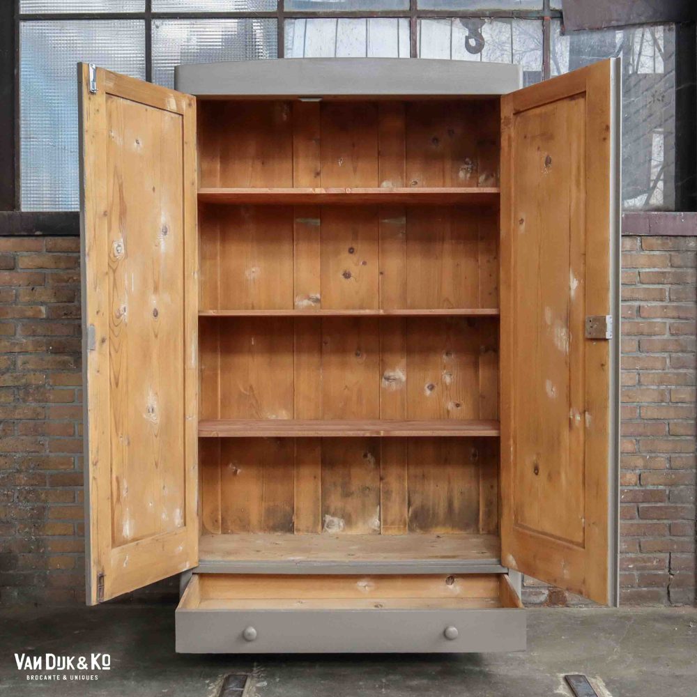 Brocante linnenkast - Afbeelding 3