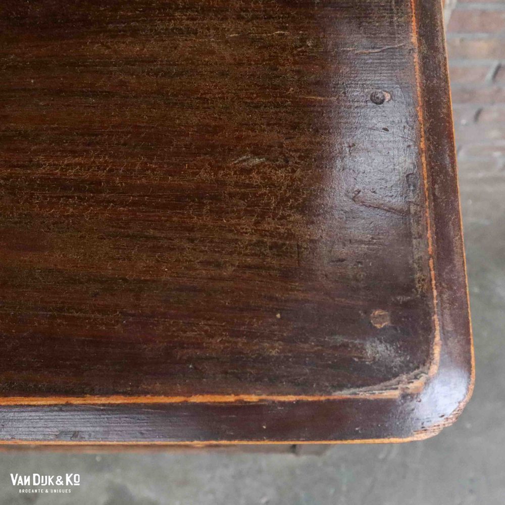Bruine brocante buffetkast - Afbeelding 8
