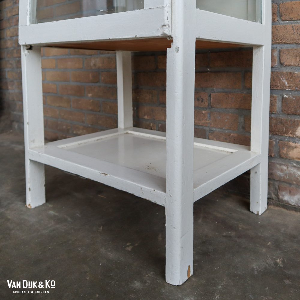 Vintage houten dokterskast - Afbeelding 9