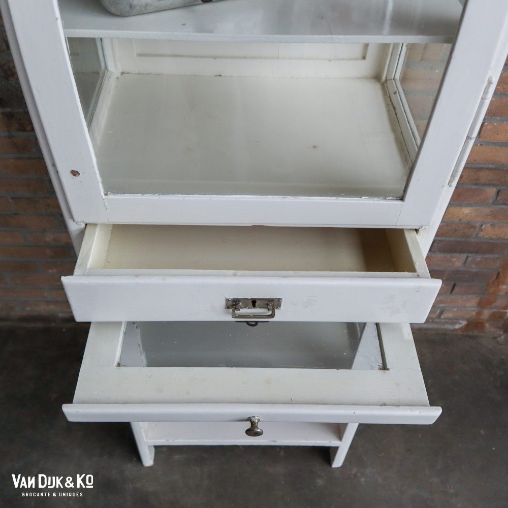 Vintage houten dokterskast - Afbeelding 5