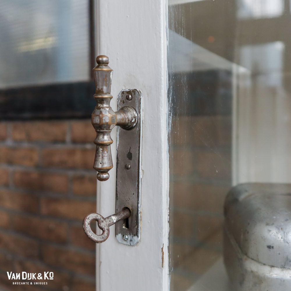 Vintage houten dokterskast - Afbeelding 8