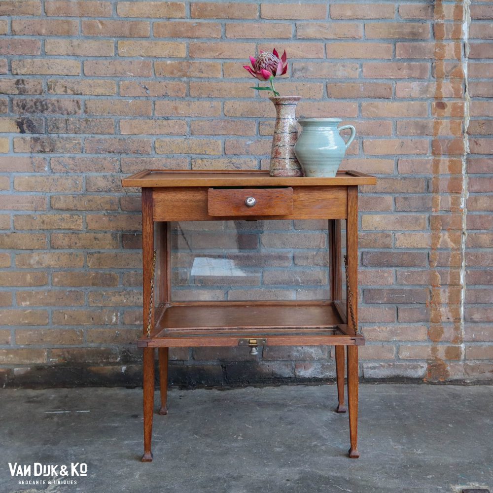 Brocante vitrinekastje - Afbeelding 4