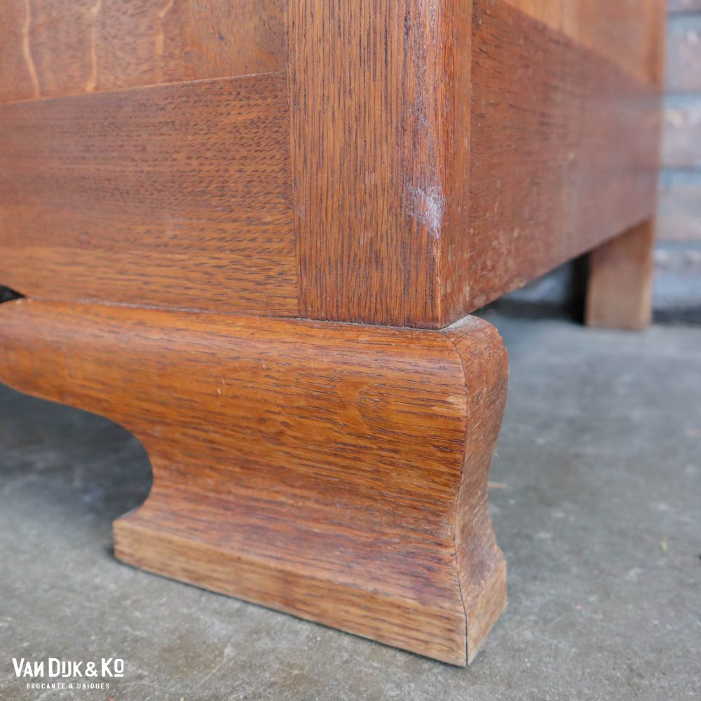 Vintage dressoir met marmeren blad - Afbeelding 10