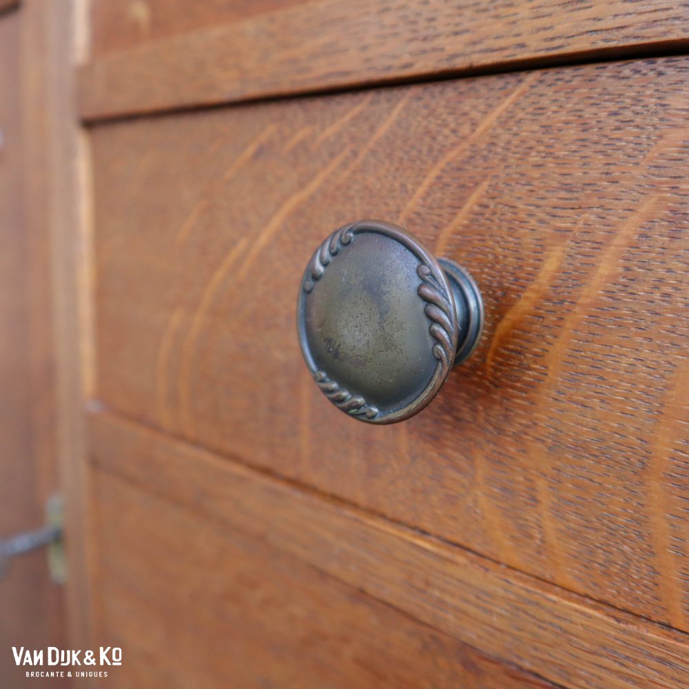Vintage dressoir met marmeren blad - Afbeelding 8