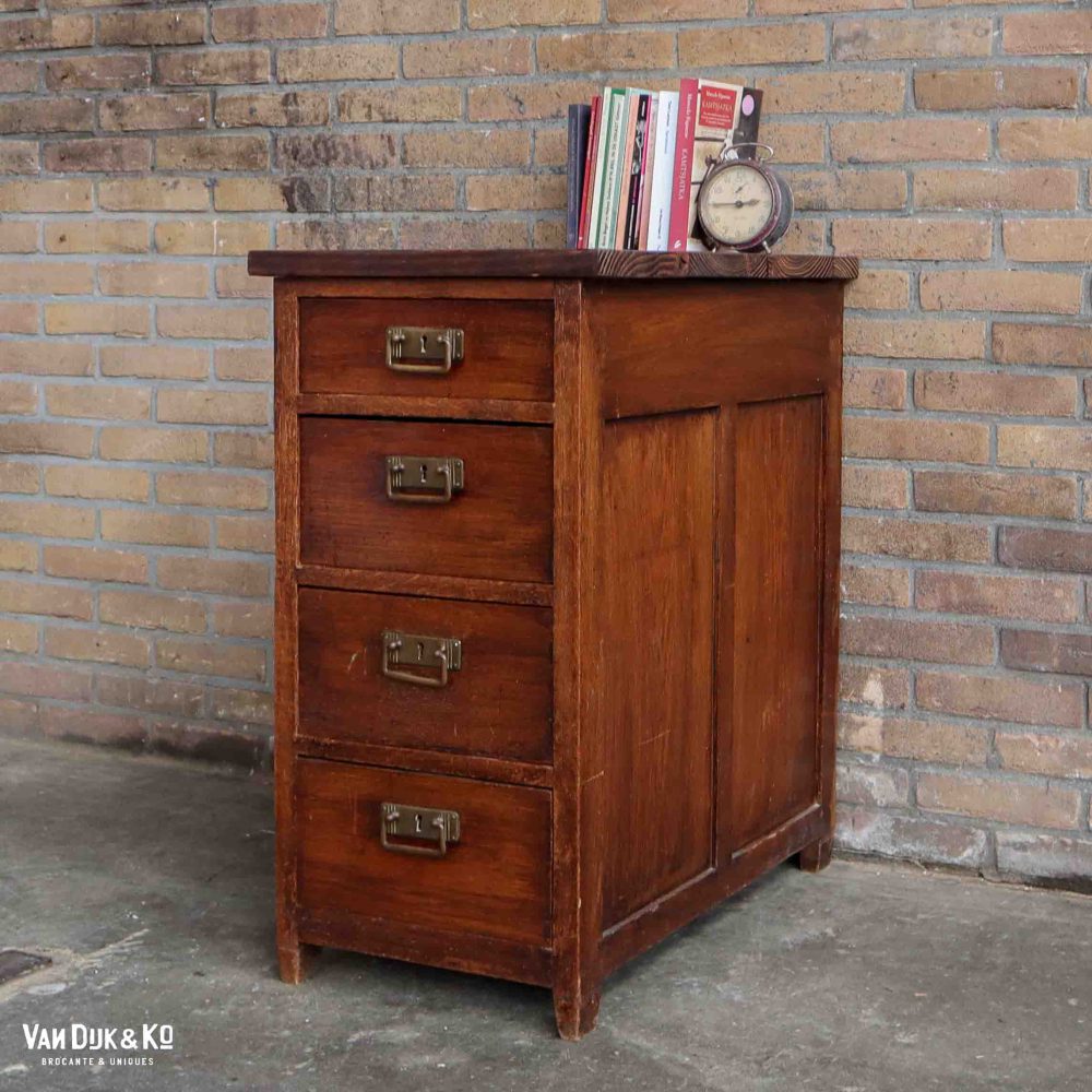Vintage archiefkast - Afbeelding 2
