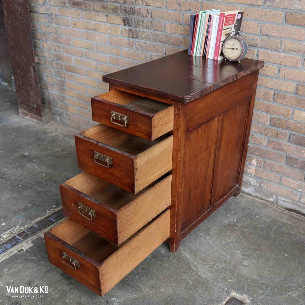 Vintage archiefkast - Afbeelding 3