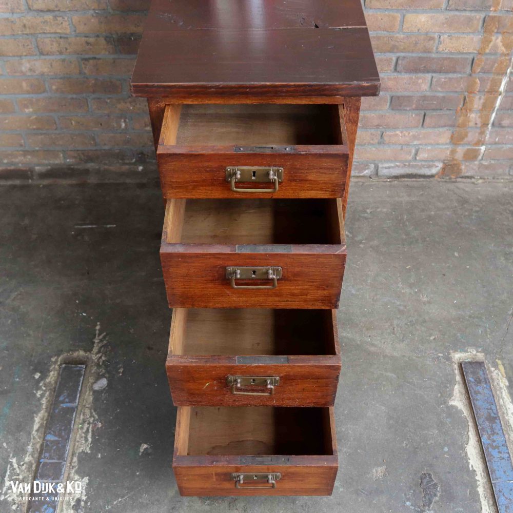 Vintage archiefkast - Afbeelding 4