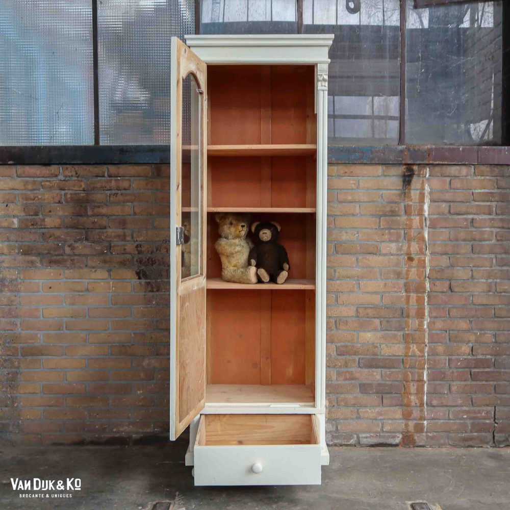 Eendeurs vitrinekast - Afbeelding 3