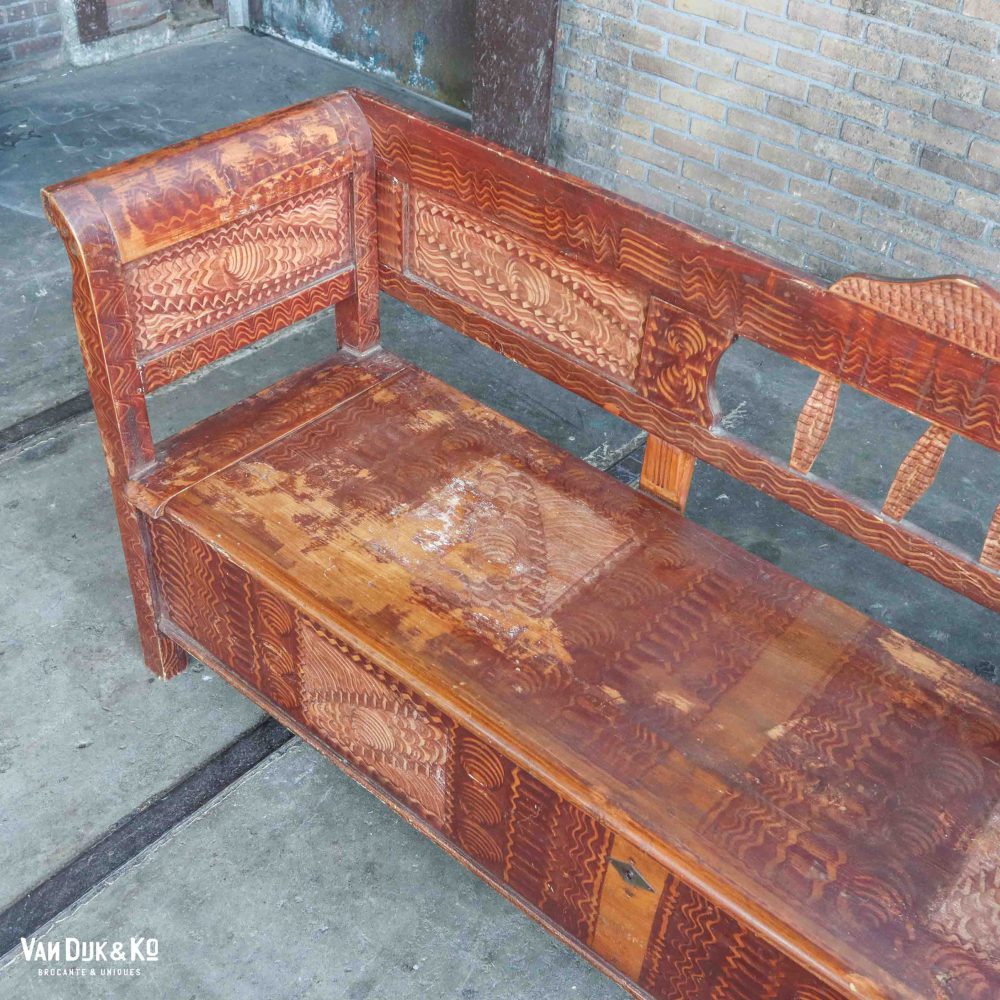 Brocante klepbank - Afbeelding 6