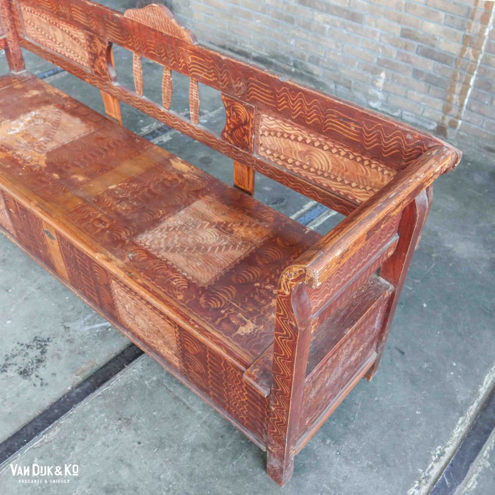 Brocante klepbank - Afbeelding 5