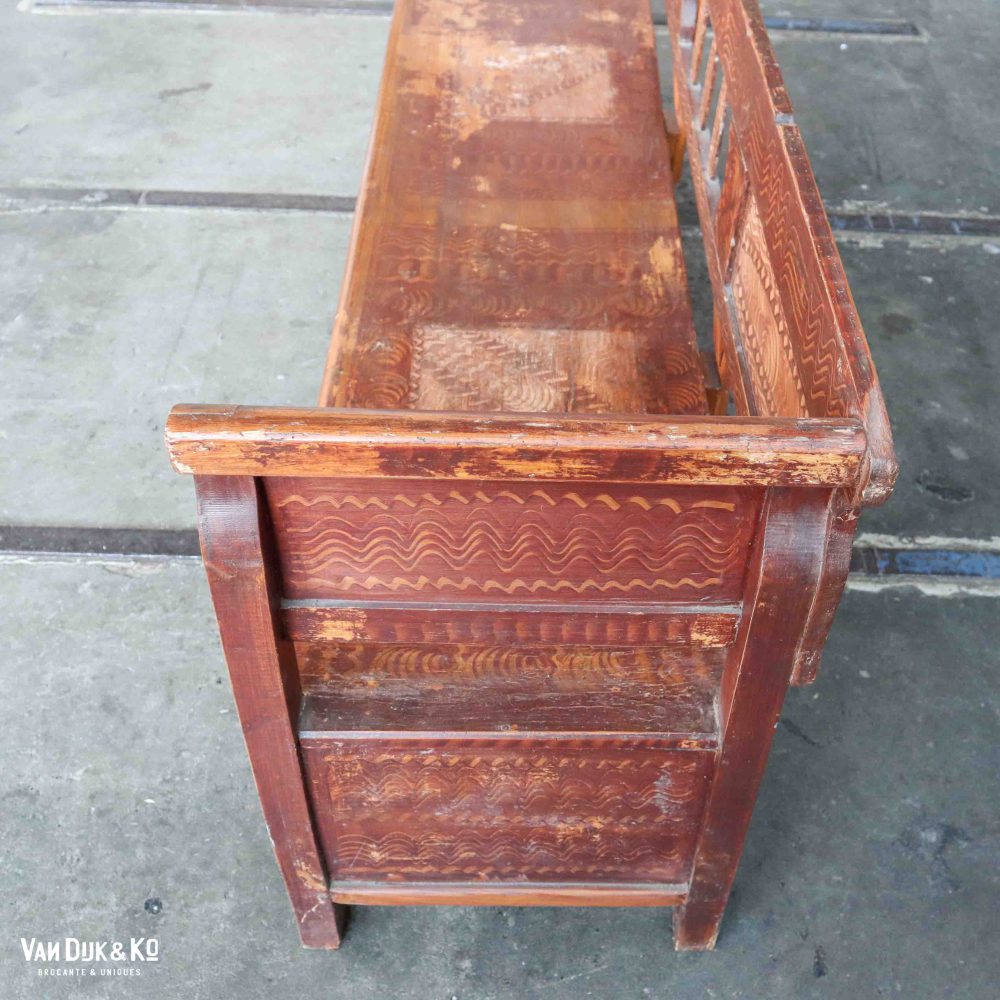 Brocante klepbank - Afbeelding 4