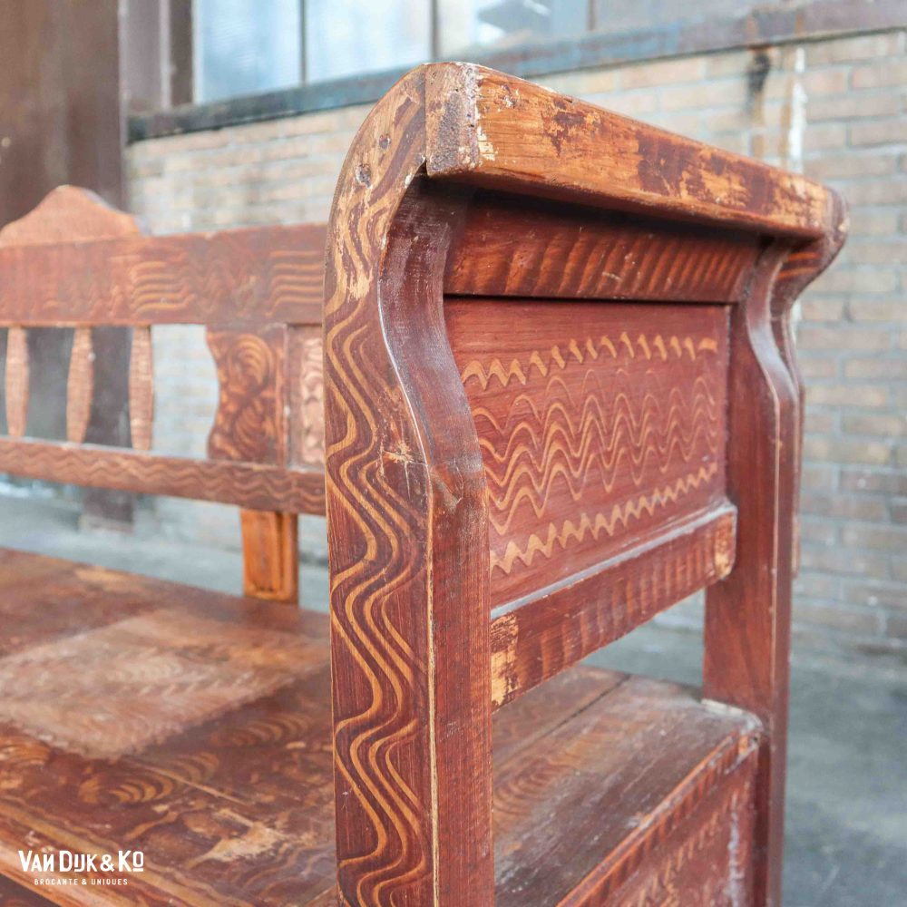 Brocante klepbank - Afbeelding 7