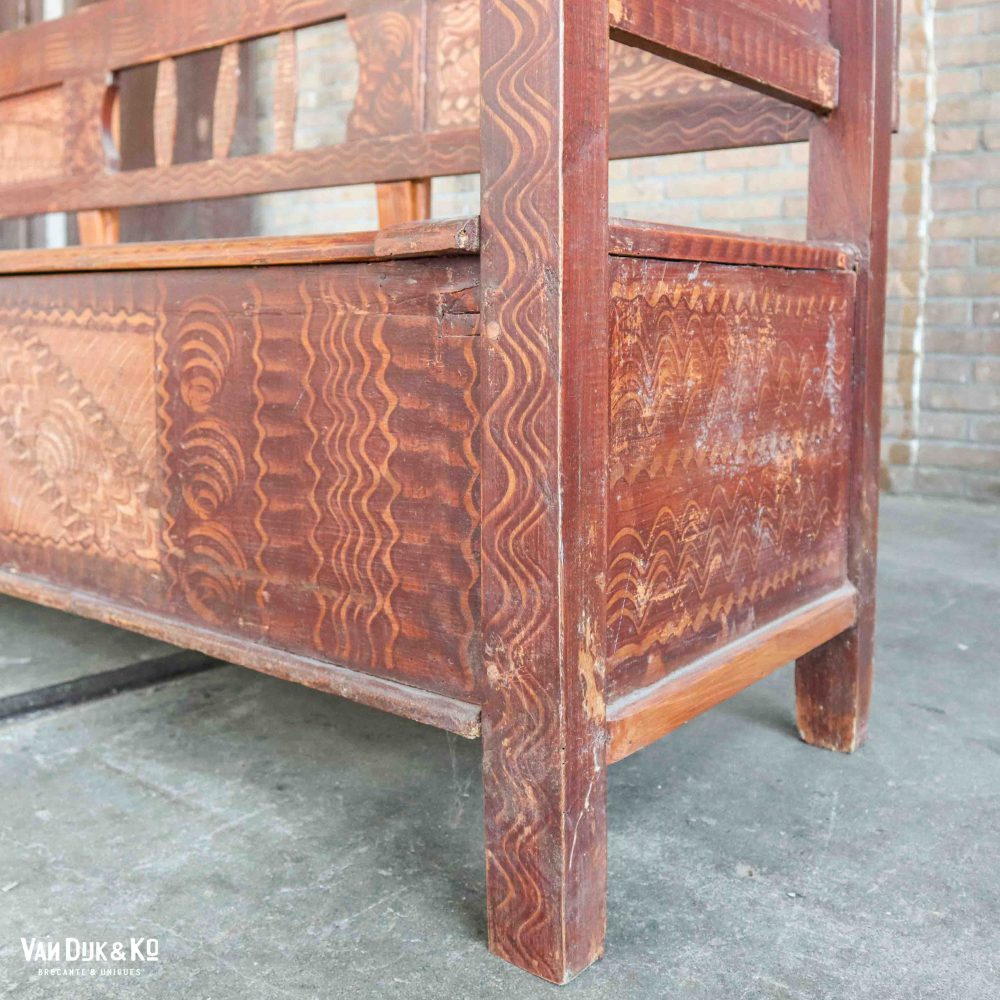Brocante klepbank - Afbeelding 8